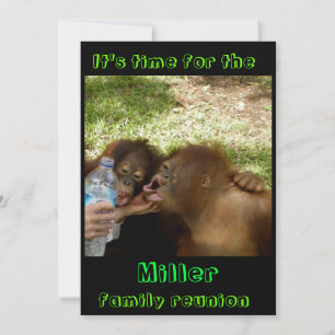 Funny Good Times Family Reunion Kaart