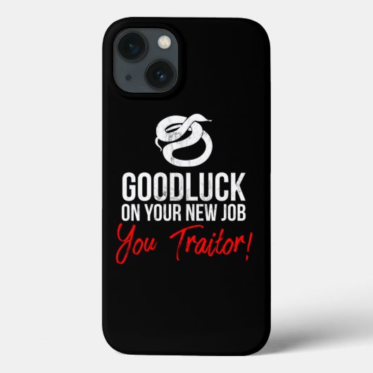 Funny Goodbye Colleague die cadeau achterlaat Case-Mate iPhone Case (Achterkant)