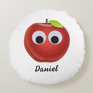 Funny Googly Eyes Apple Persoonlijke Kussen