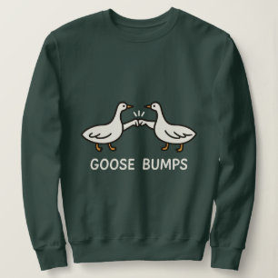 Funny Goose Bumps Cartoon eerste bobbelganzendie Trui