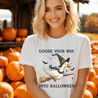 Funny Goose Halloween T-shirt
