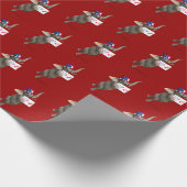 Funny GOP Elephant Cadeaupapier (Hoek)
