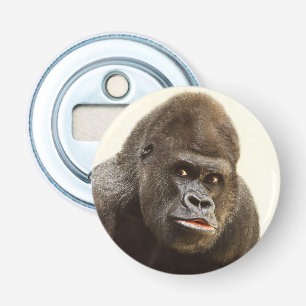 Funny Gorilla flesopener Button Flesopener