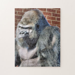 FUNNY GORILLA LEGPUZZEL