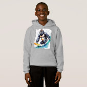 Funny gorilla surf T-Shirt (Devant entier)