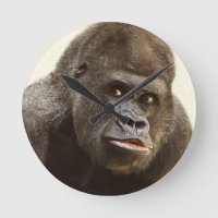 Funny Gorilla-wandklok