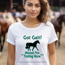 Funny Got Gait Fox Trotting Horse