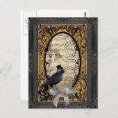 Funny  Gothic bruiloft Briefkaart (Voorkant / Achterkant)