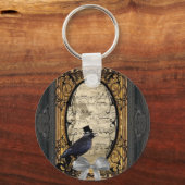 Funny  Gothic bruiloft Sleutelhanger (Voorkant)