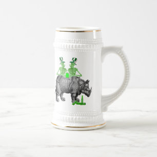 Funny gothic skull Irish St Patrick's day Bierpul