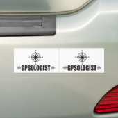 Funny GPS Bumpersticker (Op auto)
