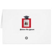 Funny Graduation Card pour 2019 avec Basset Hounds (Dos Horizontal)