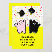 Funny Graduation Party Kaart (Voorkant / Achterkant)