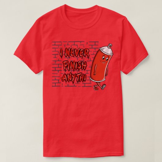 Funny graffiti t-shirt (Design voorkant)