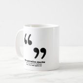 Funny Grammar Mok Engelse leraar Gifts Coffee Mok (Voorkant links)