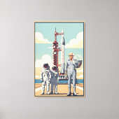 Funny Grandad Canvas Afdruk (Voorkant)