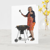 Funny Grandfather Kaart (Gele Bloem)