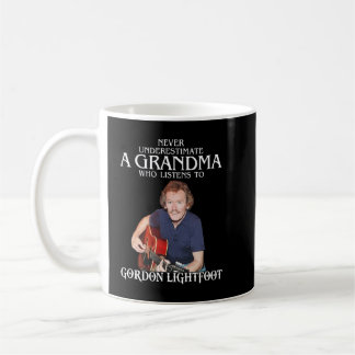 Funny Grandma Gift die naar Gordon Lightfoot luist Koffiemok