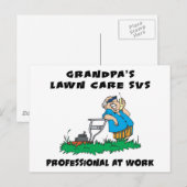 Funny Grandpa Gift Briefkaart (Voorkant / Achterkant)