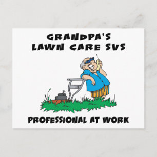 Funny Grandpa Gift Briefkaart