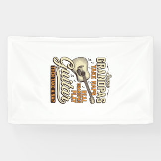 Funny Grandpa Guitar Vintage Engraving Shirt Desig Spandoek