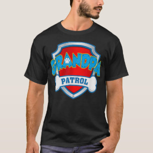 Funny Grandpa Patrol Dog mama T-shirt