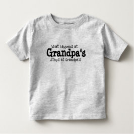 Funny Grandpa Spoil kleinkind Kinder Shirts