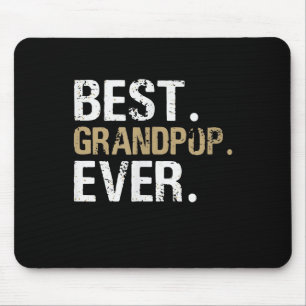 Funny Grandson Best Grandpop Ever Muismat