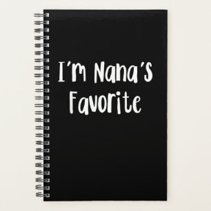 Funny Grandson Ik ben Nana's favoriet Planner