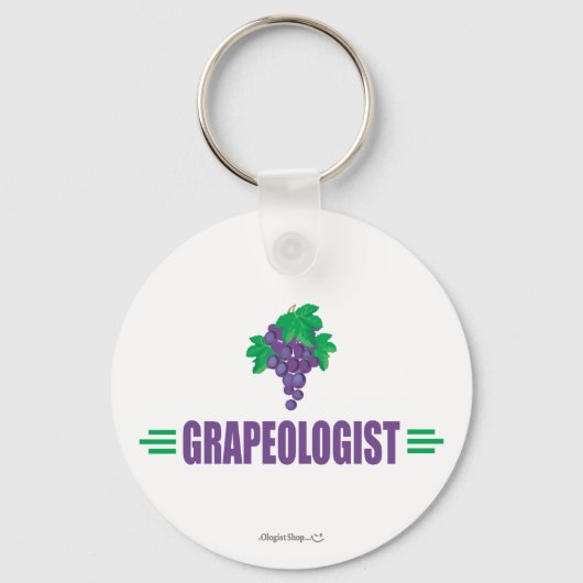 Funny Grapes Sleutelhanger (Voorkant)