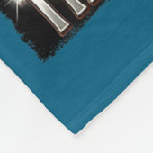 Funny Graphic Tee Hide Your Wife The Alpha Is Here Fleece Deken (Hoek)