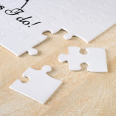 Funny Great Dane Dog Quote Legpuzzel (Zijkant)