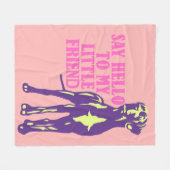 Funny Great Dane Fleece Deken (Voorkant (Horizontaal))