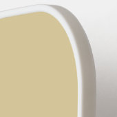 Funny green alligator kook cartoon pickleball paddle (Links Detail)