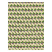 Funny green alligator kook cartoon tafelkleed (Voorkant)