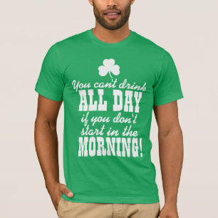 Funny Green Beer Day Drink T-shirt