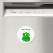 Funny Green Bug Magneet (Insitu (Vaatwasser))