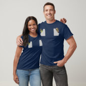 Funny Green Cheek Conure Shirt Cute Pocket (Unisex)