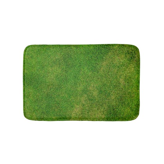 Funny Green Grass Bath Mat (Voorkant)
