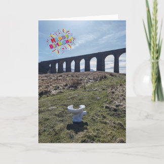 Funny greetings card kaart