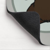 FUNNY GRIZLY BEER MIME VERTICALE MUISMAT (Hoek)