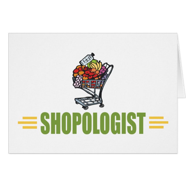 Funny Grocery Shopping (Voorkant Horizontaal)