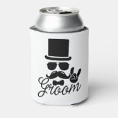 Funny Groom Gift for Bachelor Party & Wedding Blikjeskoeler (Blikje Achterkant)