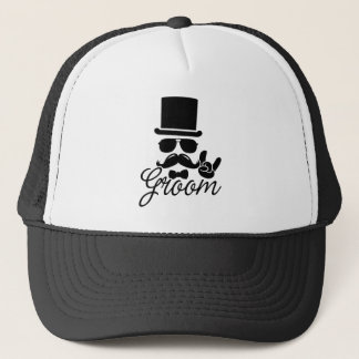 Funny Groom Gift for Bachelor Party & Wedding Trucker Pet