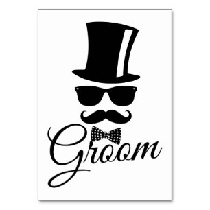 Funny groom kaart