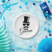 Funny groom papieren bordje (Feest)