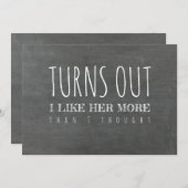 Funny Groomsman of Best Man Voorstel Kaart (Voorkant / Achterkant)