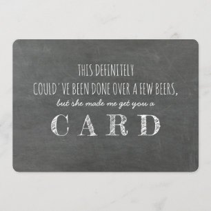 Funny GROOMSMAN-voorstel Kaart