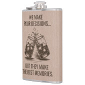 Funny Groomsmen Flask Heupfles (Links)