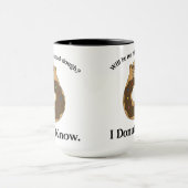 Funny Groundhog Day Donut Joke Gezegde Mok (Midden)